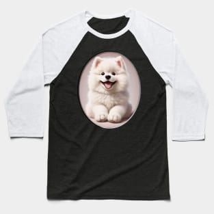 WHITE PUPPY DOG Baseball T-Shirt